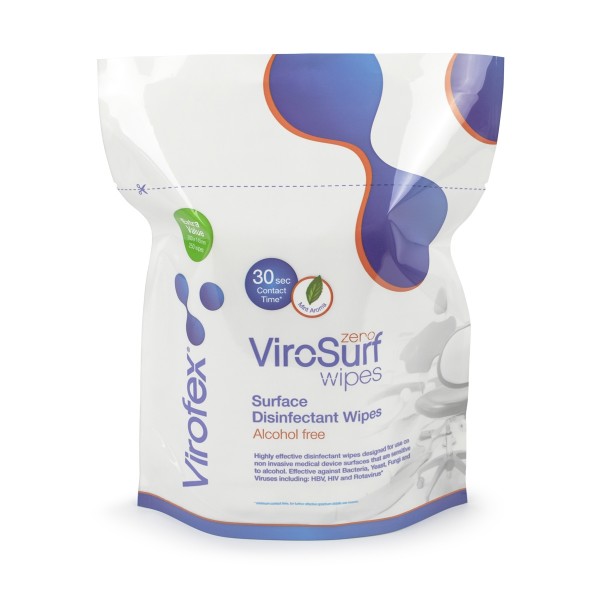 Virofex Kit Servetele - VIROSURF - Servetele dezinfectante si de curatare in unitati sanitare